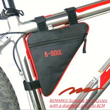 Saddle Bag, Cycling Bike, Mountain Bike Bag, Triangle Tool Kit, Upper Pipe, Crossbeam Bag, Bike Equipment Accessories