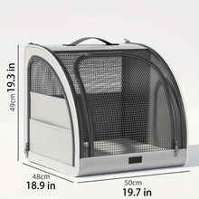 Pet Car Bed for Dogs Cats - Travel Vehicle Accessory, Portable Pet Seat for Car Ride