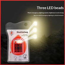New-Portable Salt Water Emergency Lamp/No Battery Emergency Light /with Lifetime 120 Hours For Camping Hiking Outdoor Survival