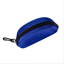 Protective Hard Shell Glasses Case Portable Zipper Storage Box With Carabiner Clip Fits Sunglasses Eyeglasses Reading Travel