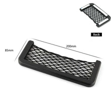 Car Back Rear Trunk Storage Net Pocket Trunk Seat Back Bag Elastic Storage Bag Auto Organizer Net Universal Storage Bag