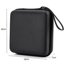 New Hard Shell EVA Storage Box Mini Portable Pouch Carrying Bag Black Zipper Earphone Case Digital Accessories