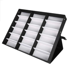 12/18 Slot / Grid Eyeglass Storage Box Sunglasses Display Stand Eyeglass Storage Tray Ladies Gentlemen Eyeglass Collection Box
