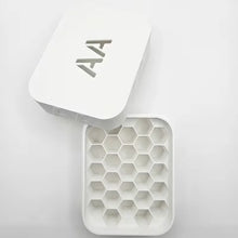 3D Printed Honeycomb AA/AAA Battery Storage Box Minimalist Home Organization Gadget for Neatness Lovers
