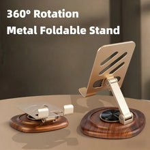 Cell Phone Stand for Desk - [360° Rotation] Foldable Mobile Stand, Office Desk Accessories Gifts for All Smartphones