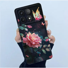 For Xiaomi Poco X6 Pro 5G Case Poco X6Pro Back Cover Fashion Simplicity Floral Soft Liquid Silicone Shell For PocoX6 Pro Fundas