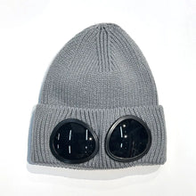 New Winter Warm Beanie Hats Women Men Winter Windproof Glasses Knitted Ski Mask Cap Outdoor Ear Protection Sports Cold Hat