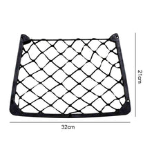 Car Back Rear Trunk Storage Net Pocket Trunk Seat Back Bag Elastic Storage Bag Auto Organizer Net Universal Storage Bag