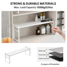 Bathroom Mirror Cabinet Storage Box, Bathroom Cabinet Partition Organizer, Cosmetics Shelf Combination, Layered Storage Solution
