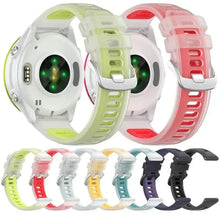 20/22mm Semi-Transparent Silicone Strap For COROS APEX 4 42mm/PACE 3-Pro Breathable Bracelet Suunto Vertical 2/CMF Watch 3-2 Pro