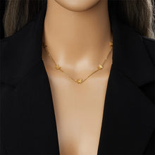 MEYRROYU 316L Stainless Steel Golden Frosted Butterfly Necklace Earrings For Women 2024 New Trend Fashion Jewelry Set Party Gift
