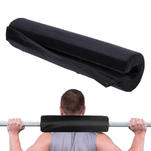 Barbell pad squat weightlifting foam neck and shoulder protection pad support black Oxford cloth high elastic foam barbell pad