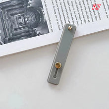1pc Universal Phone Hand Band Bracelet Silicone Phone Holder Finger Ring Push Pull Grip Stand Sticker Phone Holder