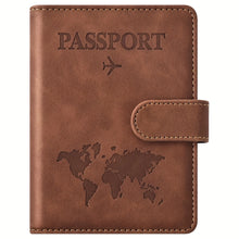 Passport Holder, Passport Cover with Credit Card Slot and Boarding Pass Slot Combo, Passport Wallet Case Book Travel Must Have