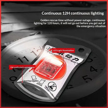New-Portable Salt Water Emergency Lamp/No Battery Emergency Light /with Lifetime 120 Hours For Camping Hiking Outdoor Survival
