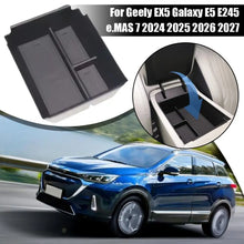 Car Storage Box For Geely EX5 Galaxy E5 E245 e.MAS 7 2024- 2027 Anti-dirty Armrest Center Console Boxes Car Interior Accessories