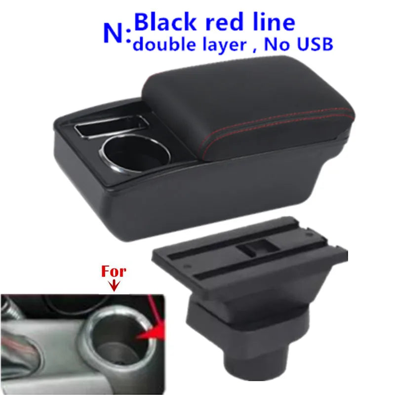 For MINI Cooper Armrest Box for Countryman R50 R52 R53 R56 R57 R58 R60 F55 F56 F57 F60 Car Armrest Box Retrofit Car Accessories