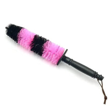 Car Wheel Multifunction Cleaning Brush Long Soft Handle Rim Hub Microfiber Brush Tire Detail Brush Auto Motorcycle Washing Tool