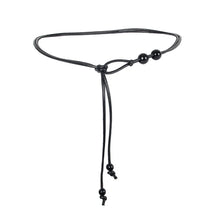 New Retro Women's New Chinese Style Waist Rope Aassembly Dress Waist Chain Leather Rope Belt Gift Wholesale