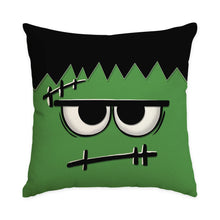 1/4pcs Halloween pillowcase, Halloween orange fun emoji cushion cover, decorative sofa, living room, bedroom cushion cover