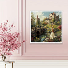 1 Set of 40x40cm-15.7x15.7-inch 50x50cm-19.7x19.7inch 11CT/14CT Printed Fabric Cross Stitch DIY Kit, Large Size, Gift Set
