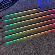 For Accessories For LED Symphony Car Interior Decoration Atmosphere Light RGB Acrylic Strip Additional Replacement 6/10/14/18in1