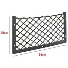 Car Back Rear Trunk Storage Net Pocket Trunk Seat Back Bag Elastic Storage Bag Auto Organizer Net Universal Storage Bag