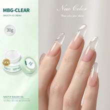 Nailpop 30/100g Builder Nail Gel Milky Smooth Large Capacity Nail Extension Acrylic UV/LED Gel Suitable DIY Nail Art Salon DIY