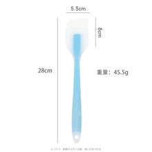 Silicone baking tools, spatula, semi transparent spatula, baking scraper, cream, heat-resistant kitchen utensils, mixer