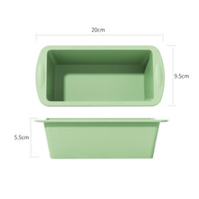 Silicone Baking Molds NonStick Rectangle Cake Pans Mini Loaf Pan Easy Release Bread Toast Mould Kitchen Accessories Pastry Tool