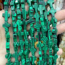 10X14MM Natural Stone Cross Shape Agates Quartz Turquoises Spacer Beads For Jewelry Making DIY Bracelet Necklace Accessories