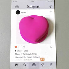 Love Heart Cute Cartoon For Magsafe Phone Magnetic Griptok Stand For iPhone Funny Foldable Wireless Charging Case Holder