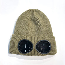 New Winter Warm Beanie Hats Women Men Winter Windproof Glasses Knitted Ski Mask Cap Outdoor Ear Protection Sports Cold Hat