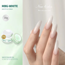 Nailpop 30/100g Builder Nail Gel Milky Smooth Large Capacity Nail Extension Acrylic UV/LED Gel Suitable DIY Nail Art Salon DIY
