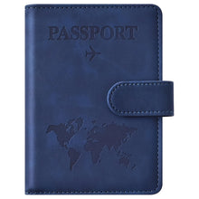 Passport Holder, Passport Cover with Credit Card Slot and Boarding Pass Slot Combo, Passport Wallet Case Book Travel Must Have