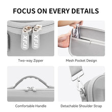 For DJI Mini 3/Mini 3 Pro Portable Storage Bags Hard Shell Carrying Case Drone Accessories PU Leather Waterproof Shoulder Bag