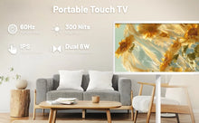 32 Inch Portable Smart TV LCD Touch Screen Wireless Rechargeable Long Battery Life Interactive Monitor for Home Travel