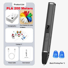 Professional 3D Print Pen Competition Level OLED Display 3D Printing Pens With PLA Filament 3D Doodling Making Detachable Design