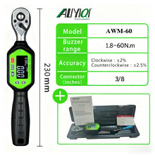 Professional Adjustable Preset MINI Digital Torque Wrench Bicycle Car Repair Tool Torque Spanner   1/4" 3/8" 1/2"