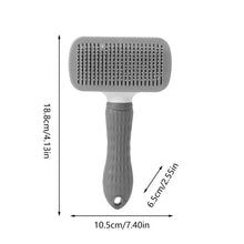 Pet Grooming Brush One-Click Hair Removal with Self Cleaning Button  Pet Hair Remover Brush For Dogs Cats Grooming Tools