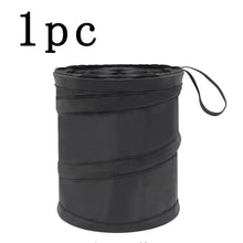 Collapsible Black Car Trash Can Pack Trash Bag Rubbish Waste Bin for Little Leak Proof Car Cooler Bag Garbage Bag Wastebasket