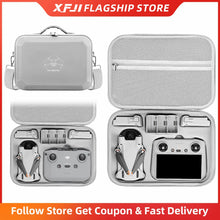 For DJI Mini 3/Mini 3 Pro Portable Storage Bags Hard Shell Carrying Case Drone Accessories PU Leather Waterproof Shoulder Bag