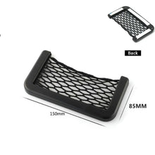 Car Back Rear Trunk Storage Net Pocket Trunk Seat Back Bag Elastic Storage Bag Auto Organizer Net Universal Storage Bag