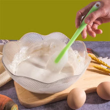 Silicone baking tools, spatula, semi transparent spatula, baking scraper, cream, heat-resistant kitchen utensils, mixer