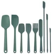 Silicone Baking Tool Set 6-piece/ 9-piece Cream Scraper Oil Brush Heat-resistant Food Grade BBQ and Kitchen Utensils