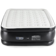 MCQ 18IN Tall Air Mattress with Built in Pump Inflatable Blow Up Airbed Non-Slip Bottom Weight Capacity 660 lbs for Home Camping