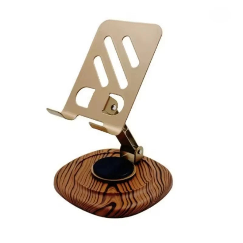 Cell Phone Stand for Desk - [360° Rotation] Foldable Mobile Stand, Office Desk Accessories Gifts for All Smartphones