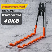 Garage Storage Utility Hooks,Garage Garden Tool Organizer,Hanging Utility Wall Mount Hooks,Heavy Duty Tool Storage Organizer