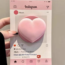 Love Heart Cute Cartoon For Magsafe Phone Magnetic Griptok Stand For iPhone Funny Foldable Wireless Charging Case Holder