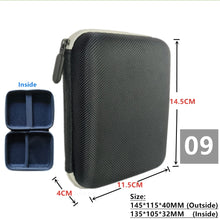 Earphone Data Storage Bag  Cable Organizer Multimeter Electronic Box Bags Zipper Pouch Tech Gadgets Portable Charger U Disk Case